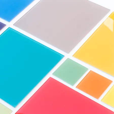 12mm Custom Color Matte Glass Sample