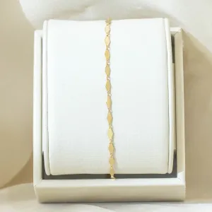 14ky Geometric Bracelet