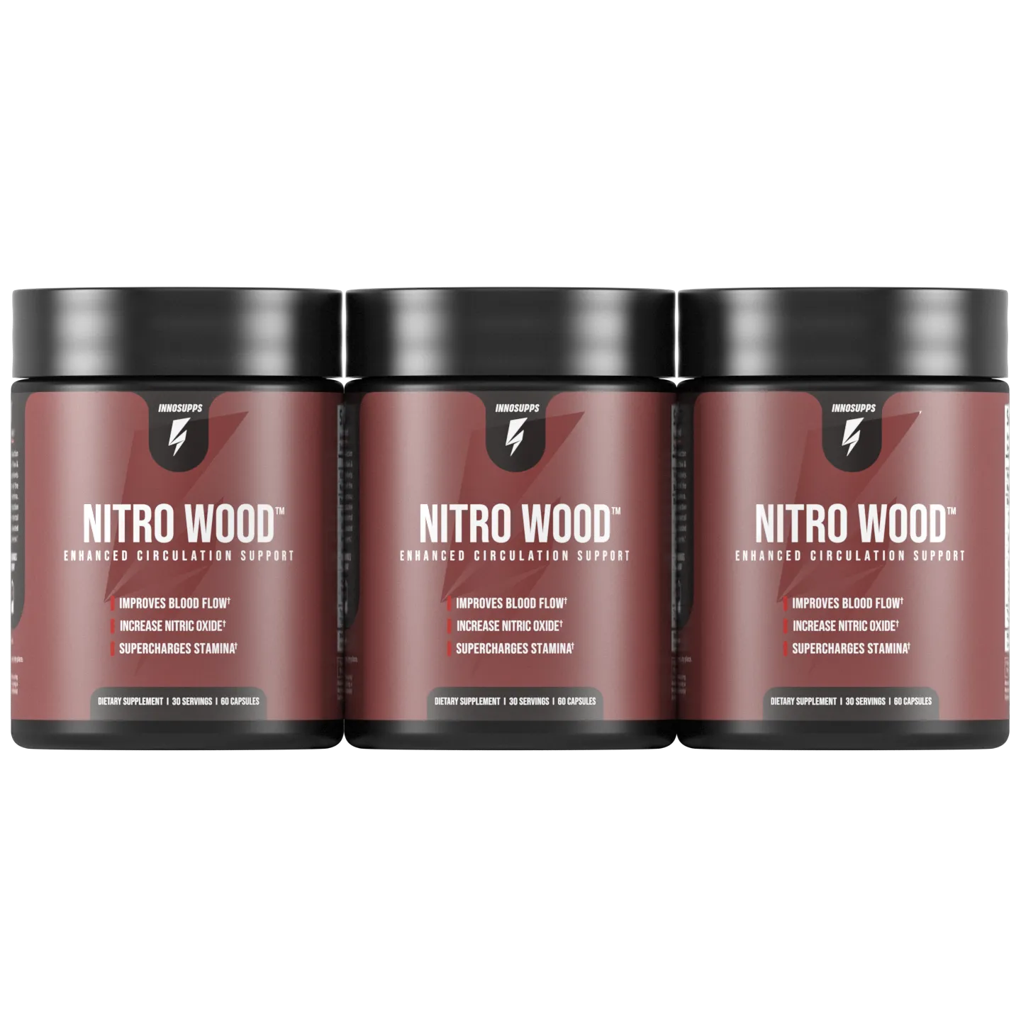 3 Bottles of Nitro Wood