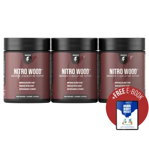 3 Bottles of Nitro Wood