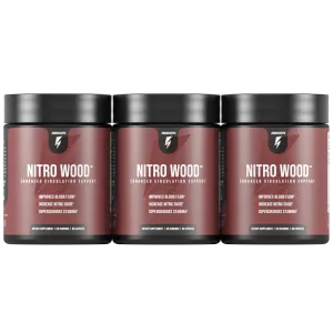 3 Bottles of Nitro Wood™