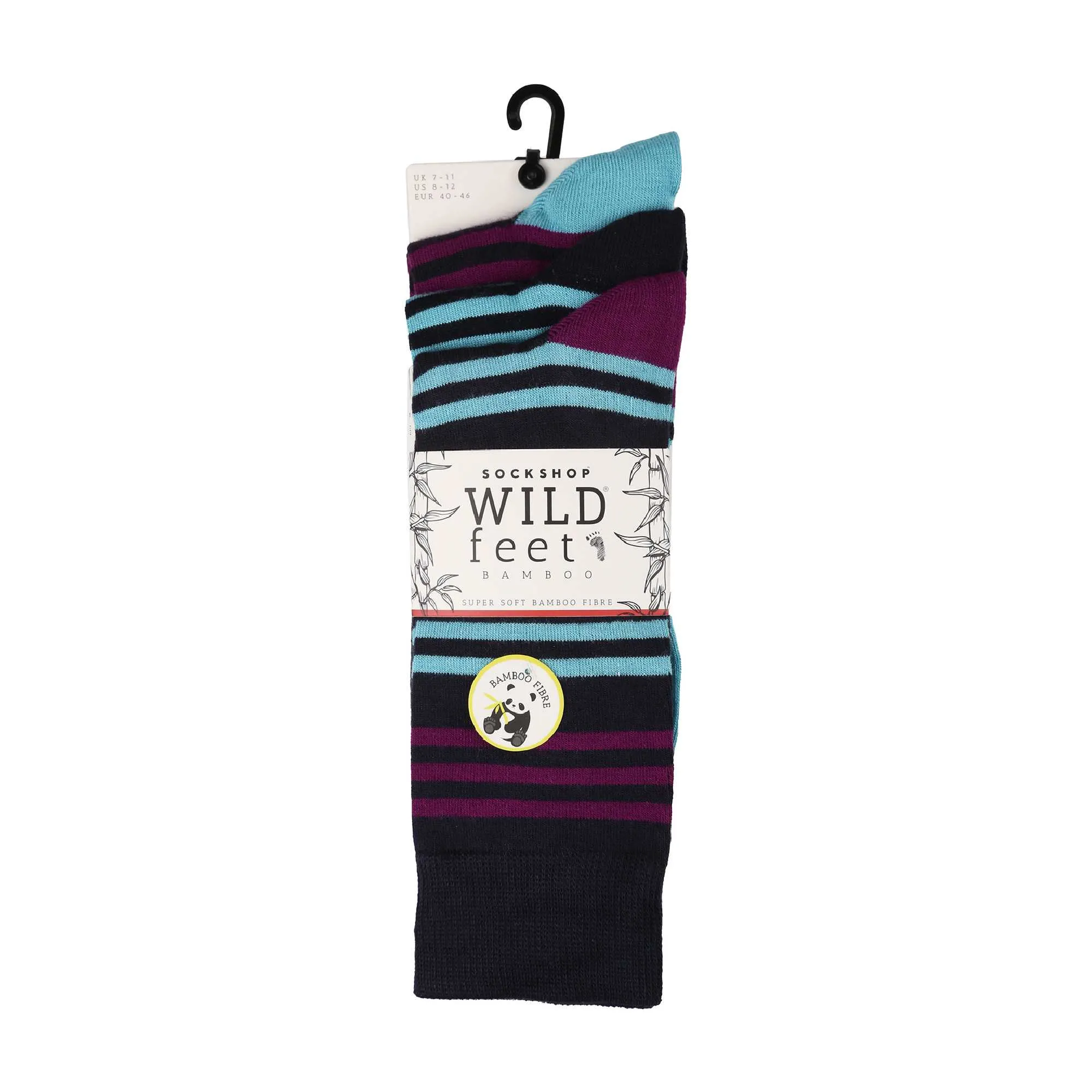 3 Pack Mens Colourful Modern Patterned Bamboo Dress Socks