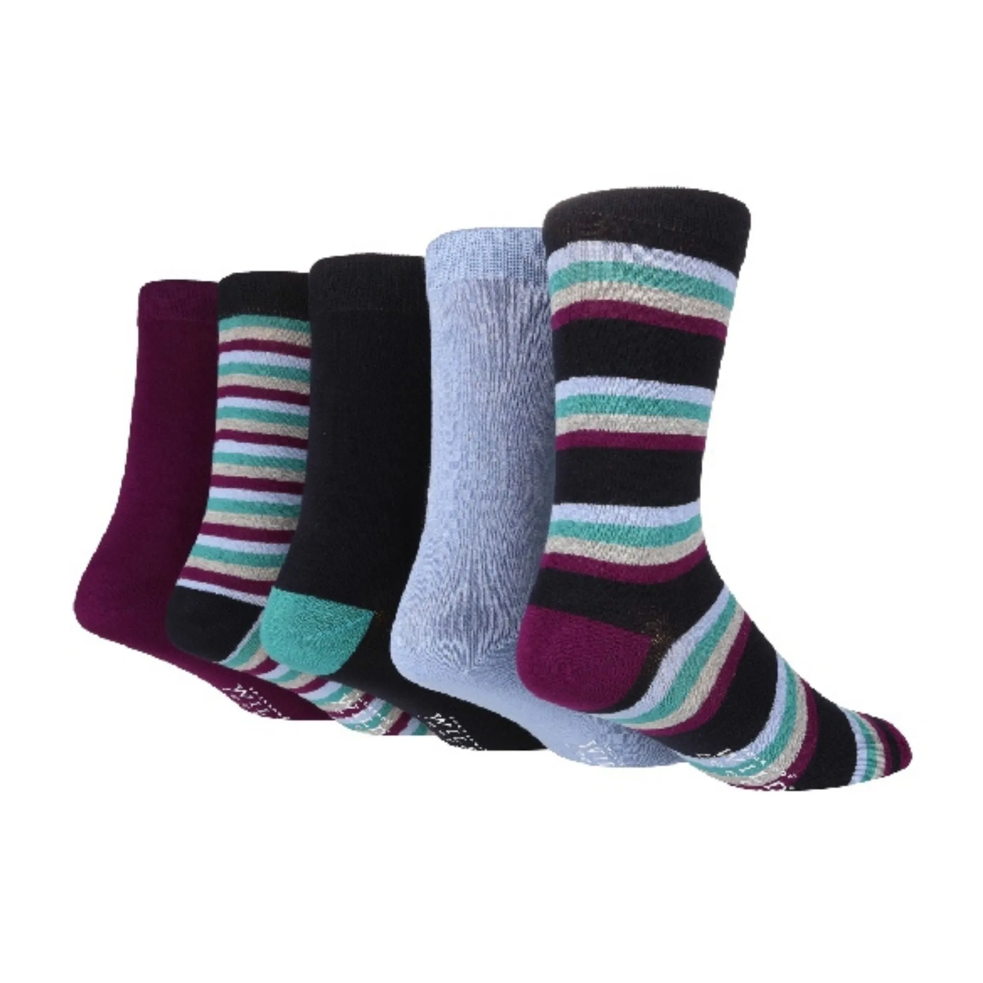 3 Pack Mens Colourful Modern Patterned Bamboo Dress Socks