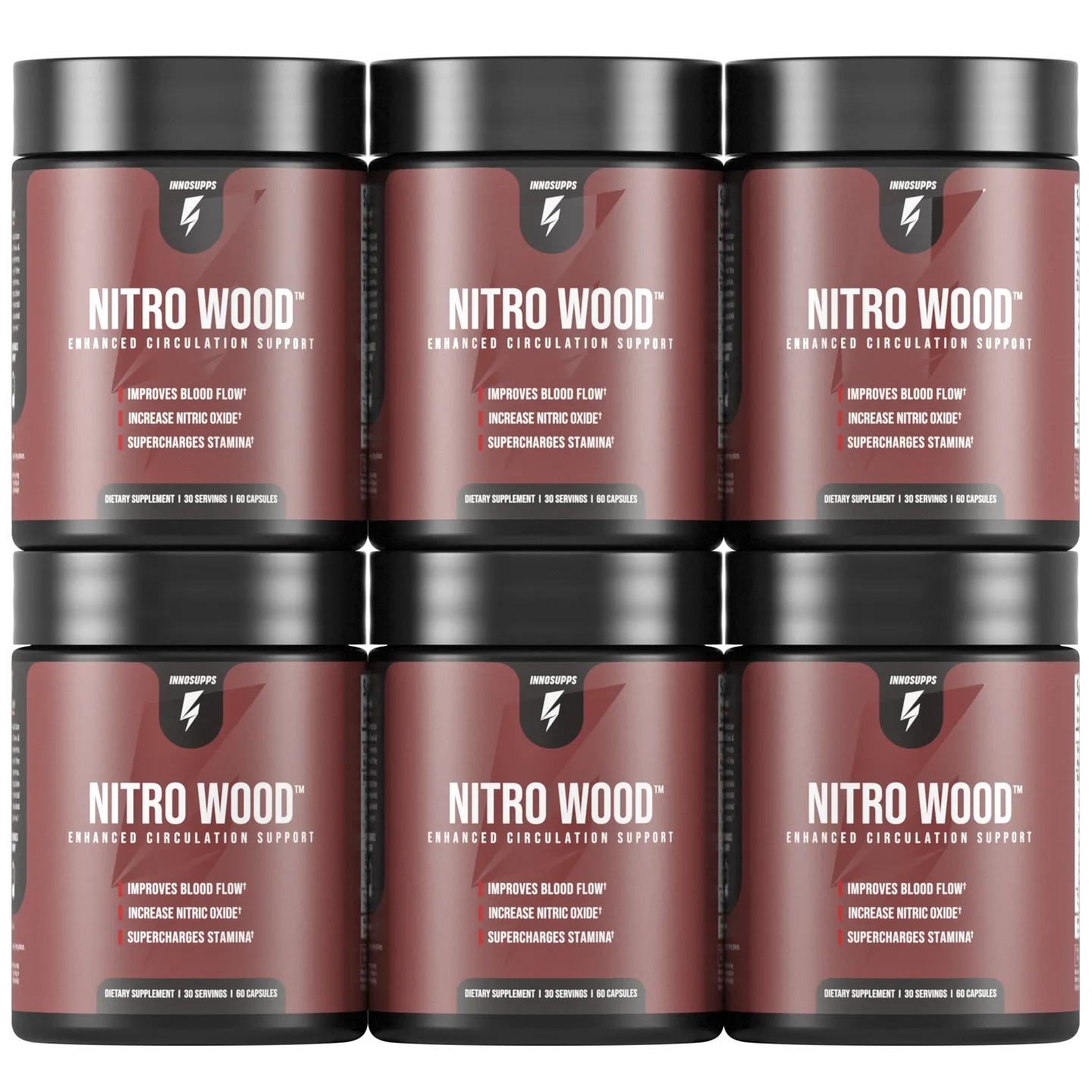 6 Bottles of Nitro Wood