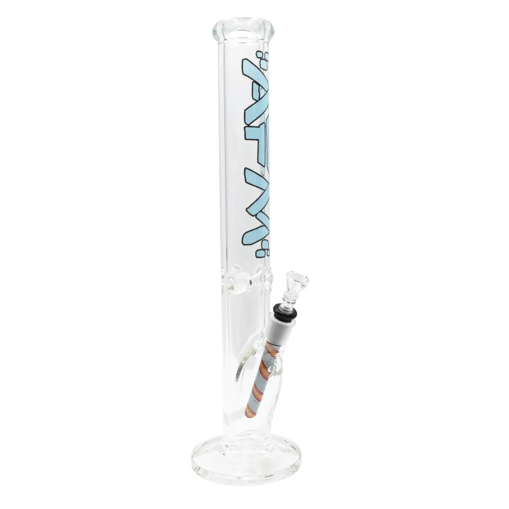AFM Glass "22" Straight Tube Pipe" - Color May Vary - (1 Count)