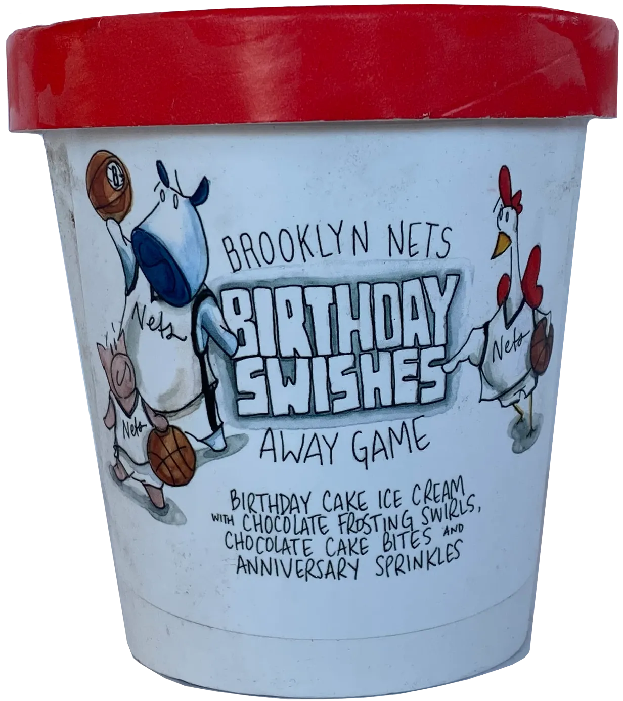 Ample Hills, Birthday Swishes: Away Game Ice Cream (Pint)