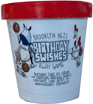 Ample Hills, Birthday Swishes: Away Game Ice Cream (Pint)