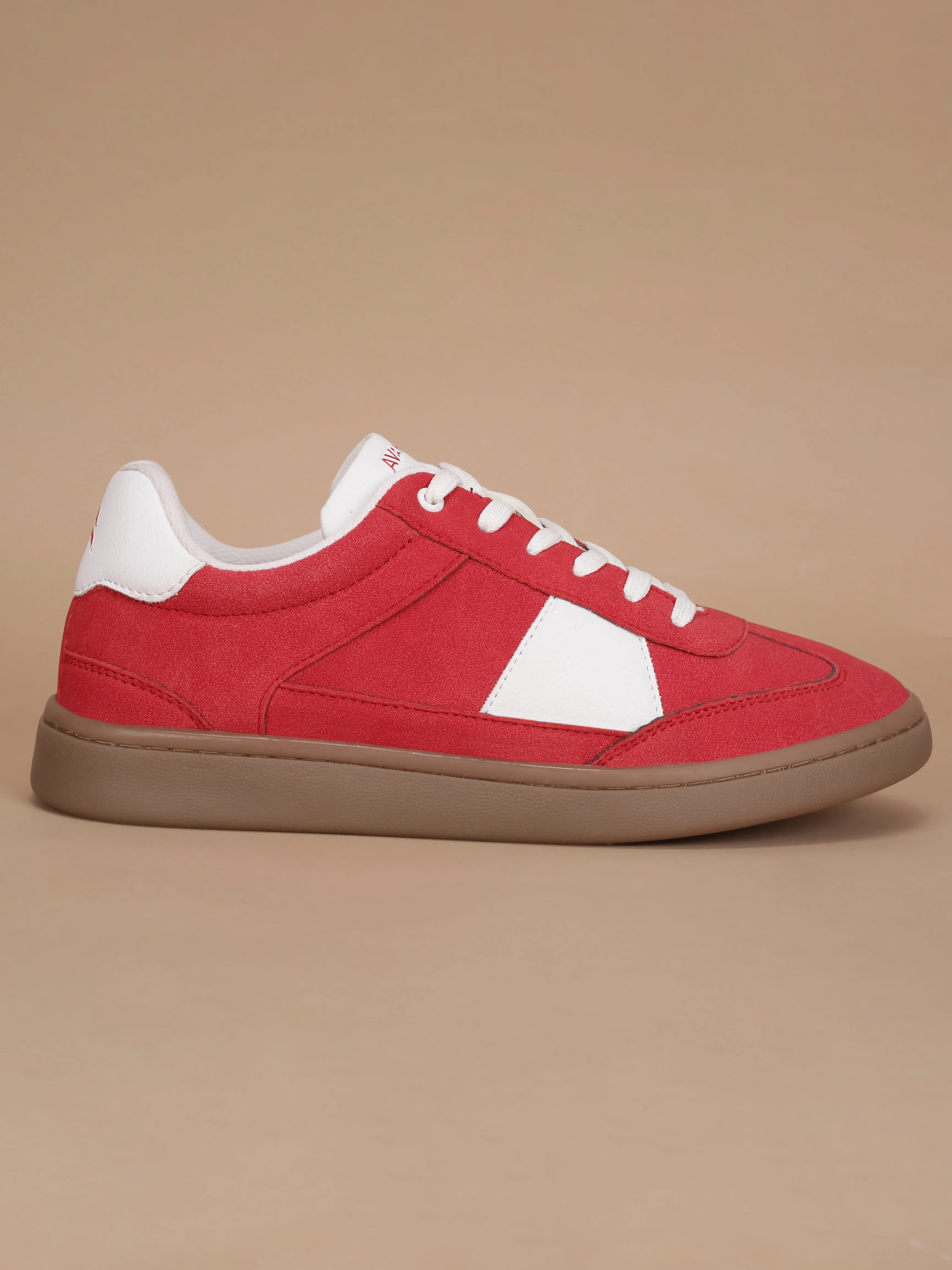 Avant Women's Arche Sneakers - Red/White