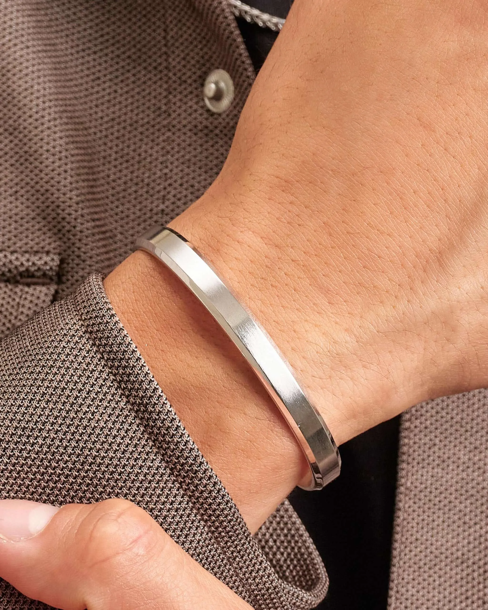 Avenue Cuff Bracelet - Silver
