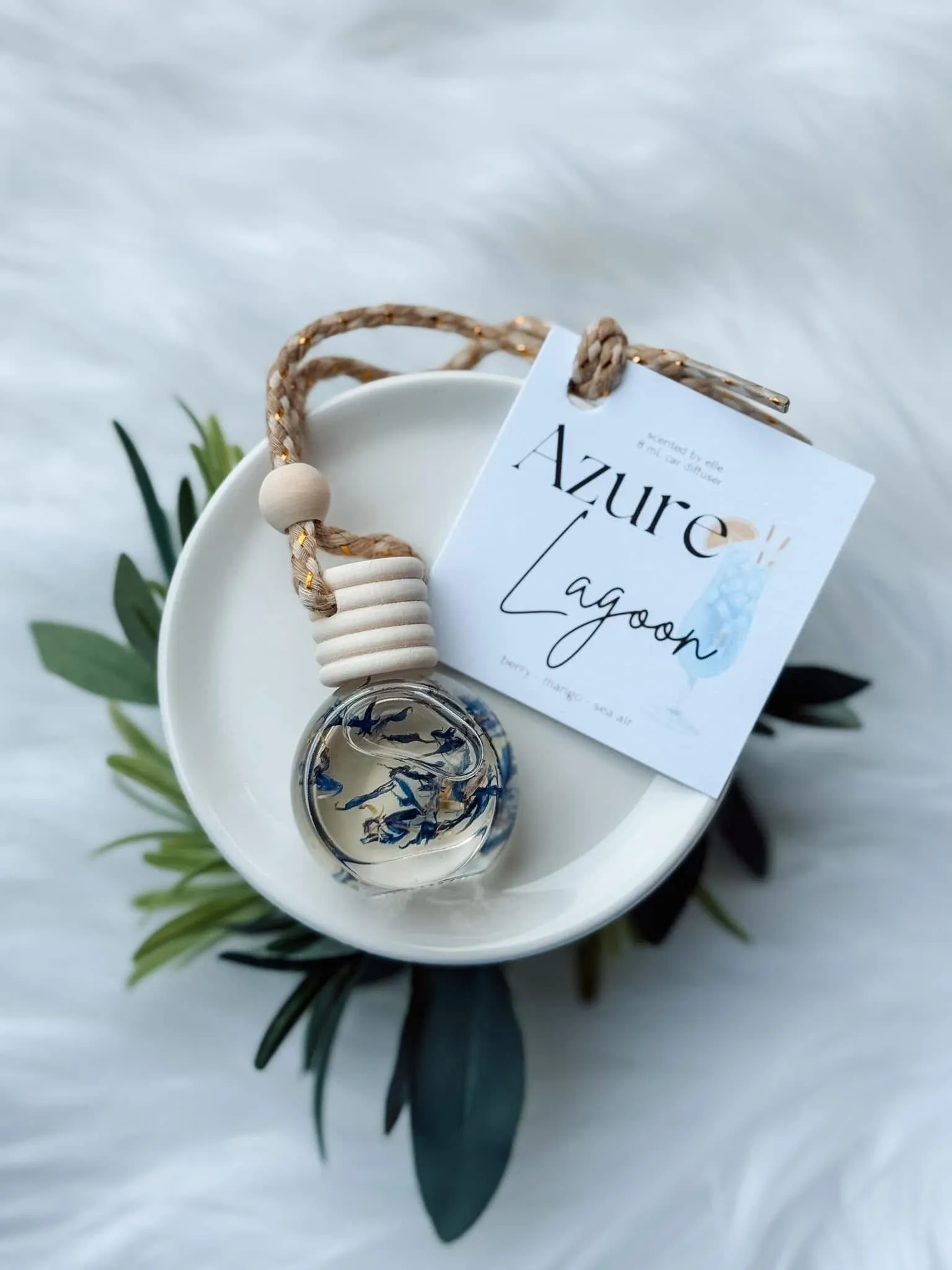 Azure Lagoon Car Reed Diffuser Freshie Carfume