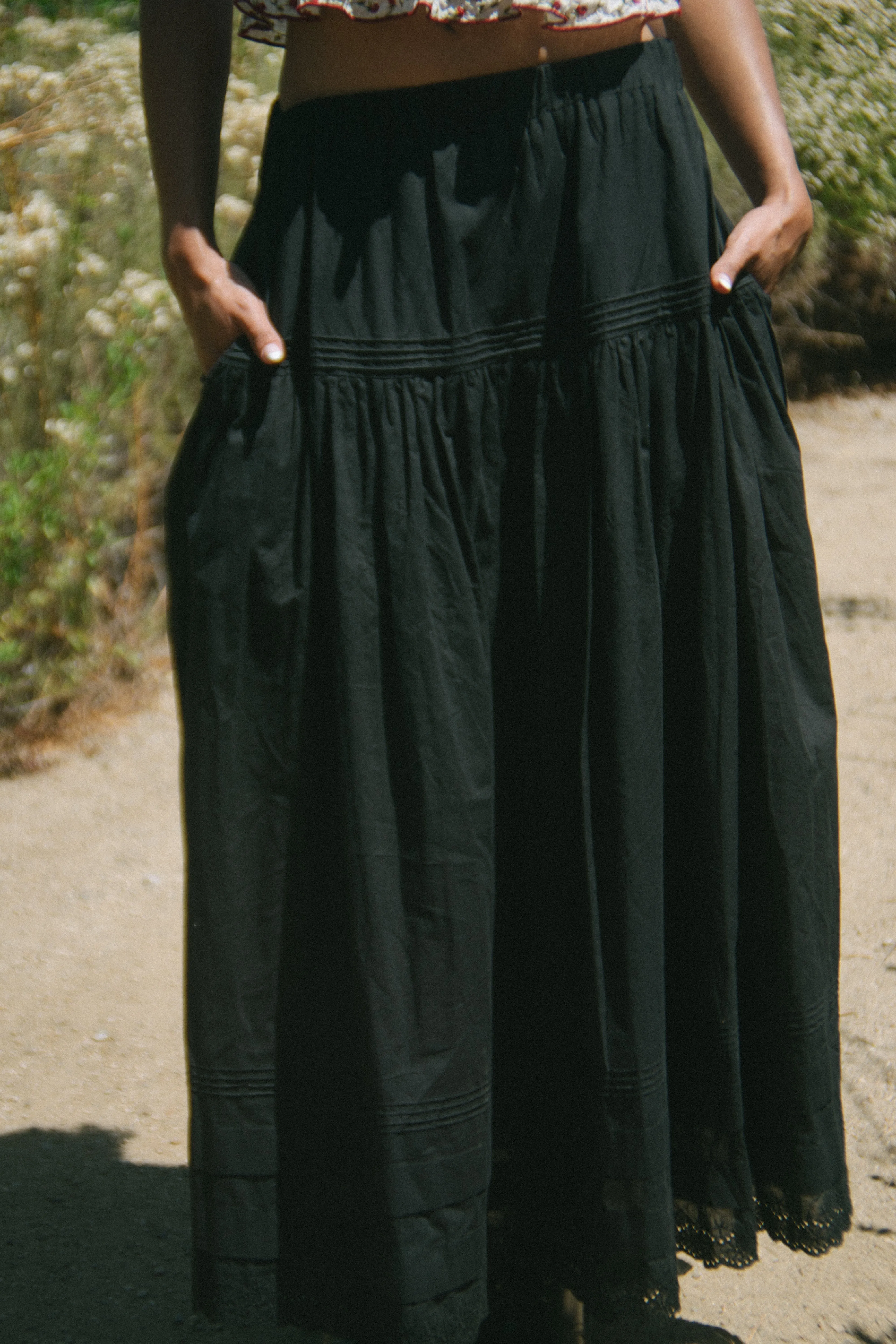 Bailey Skirt in Midnight