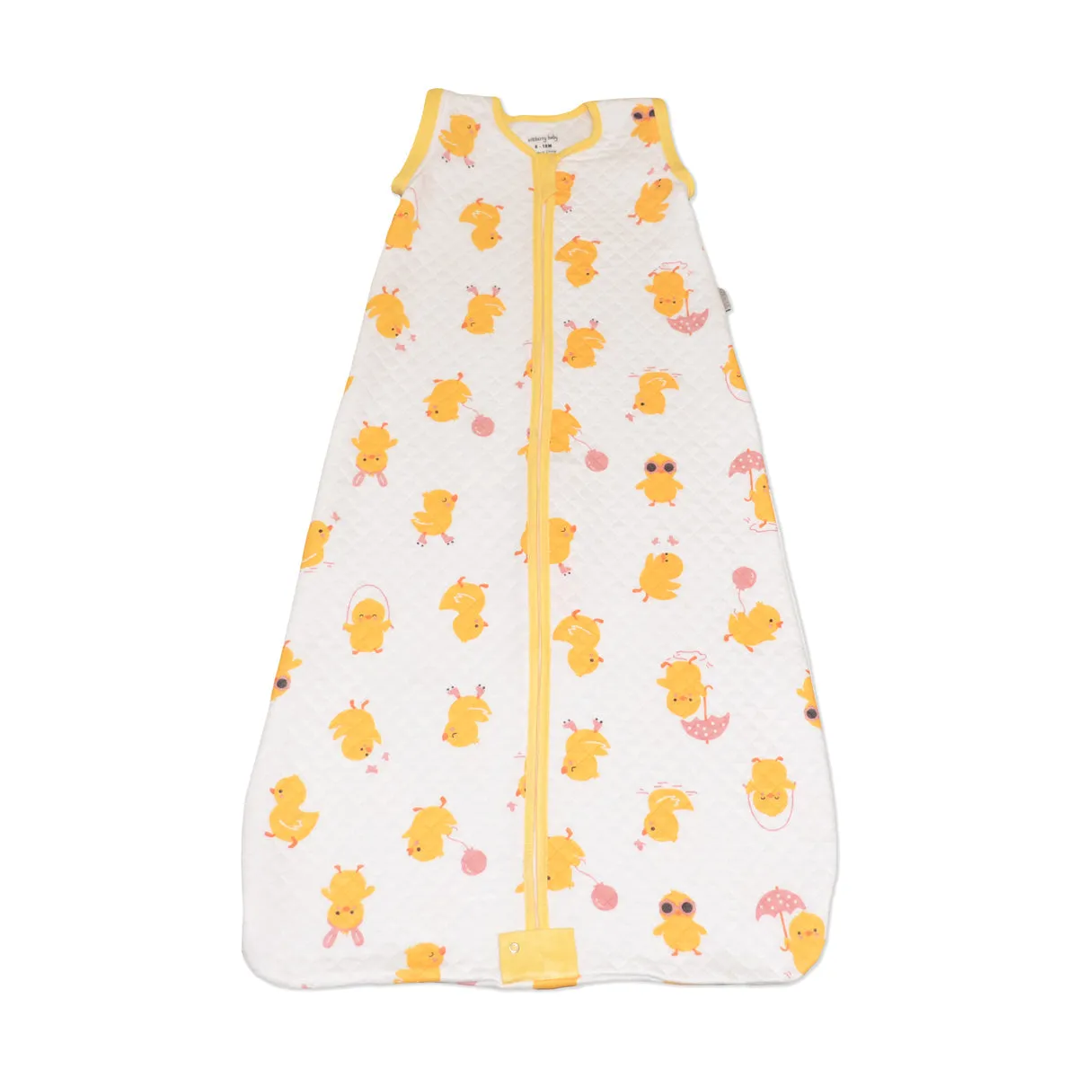 Bamboo Classic Sleeping Sack w/Detachable Sleeves 1 TOG(Little Chick Print)