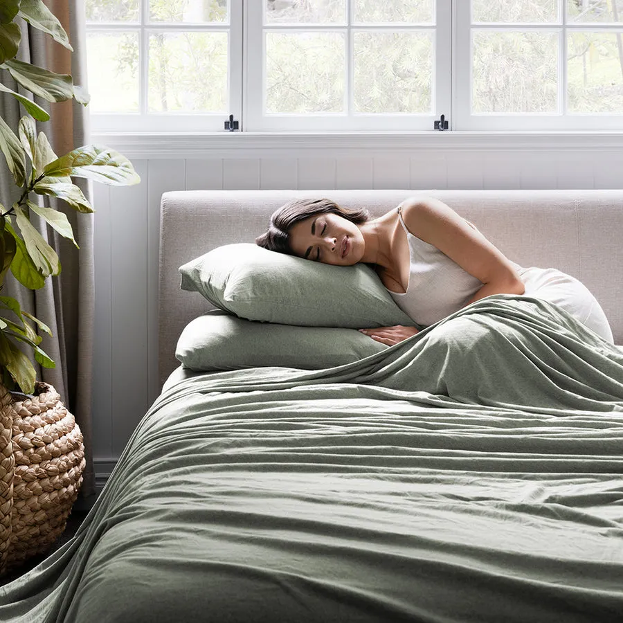 Bambury BedT Organica Sheet Set - Sage