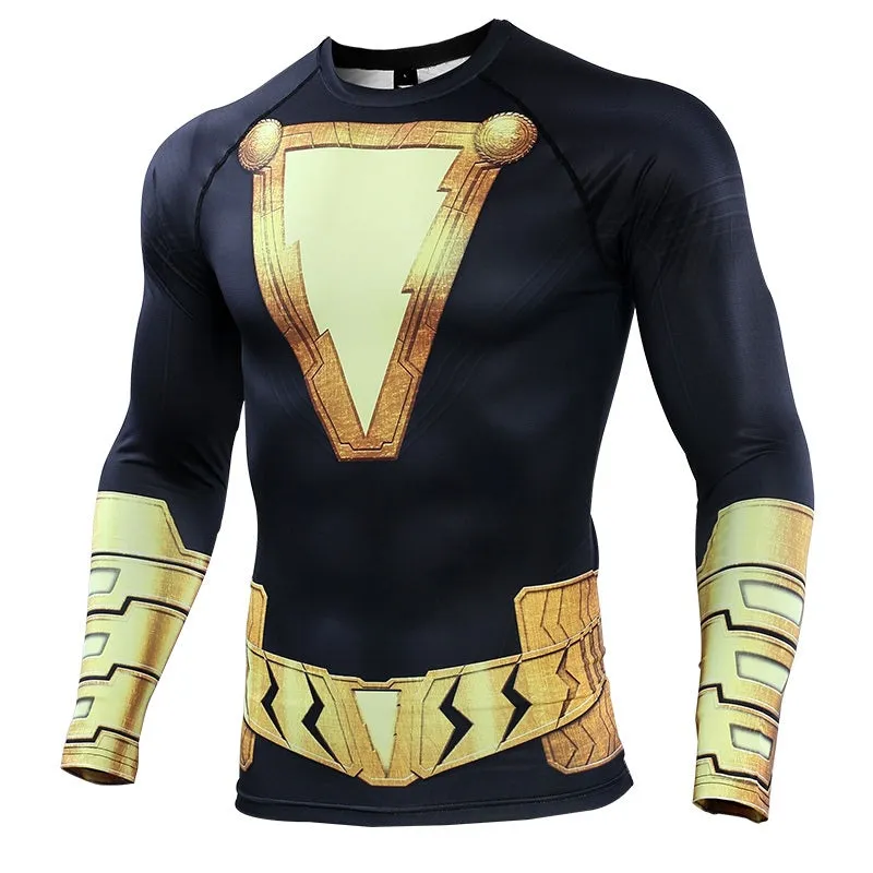 BLACK ADAM Gym Shirt