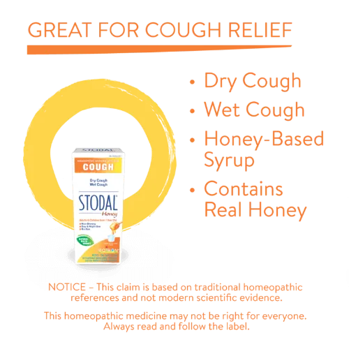 Boiron Stodal Cough Syrup 200mL with Honey