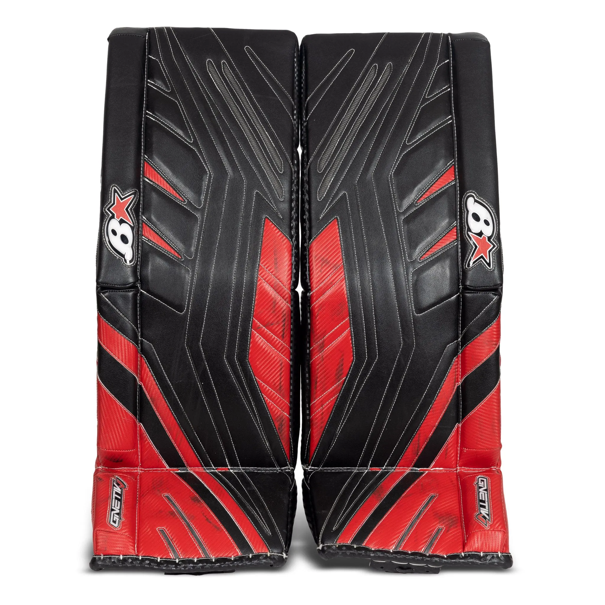 Brian's G-NETik V Senior Goalie Leg Pads - USED 33 1"