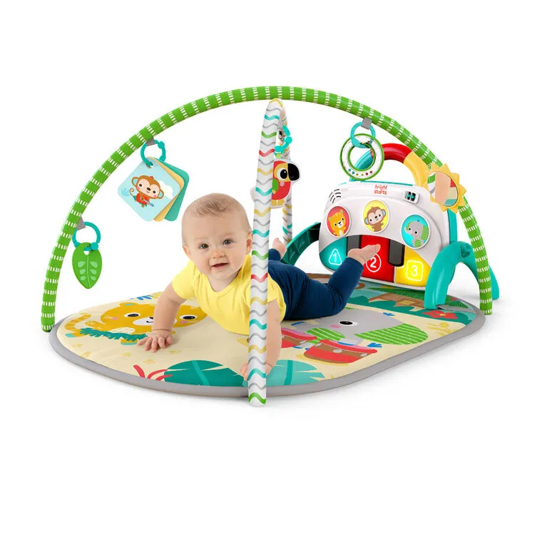 Bright Starts 4-in-1 Groovin’ Kicks Piano & Drum Kick Gym