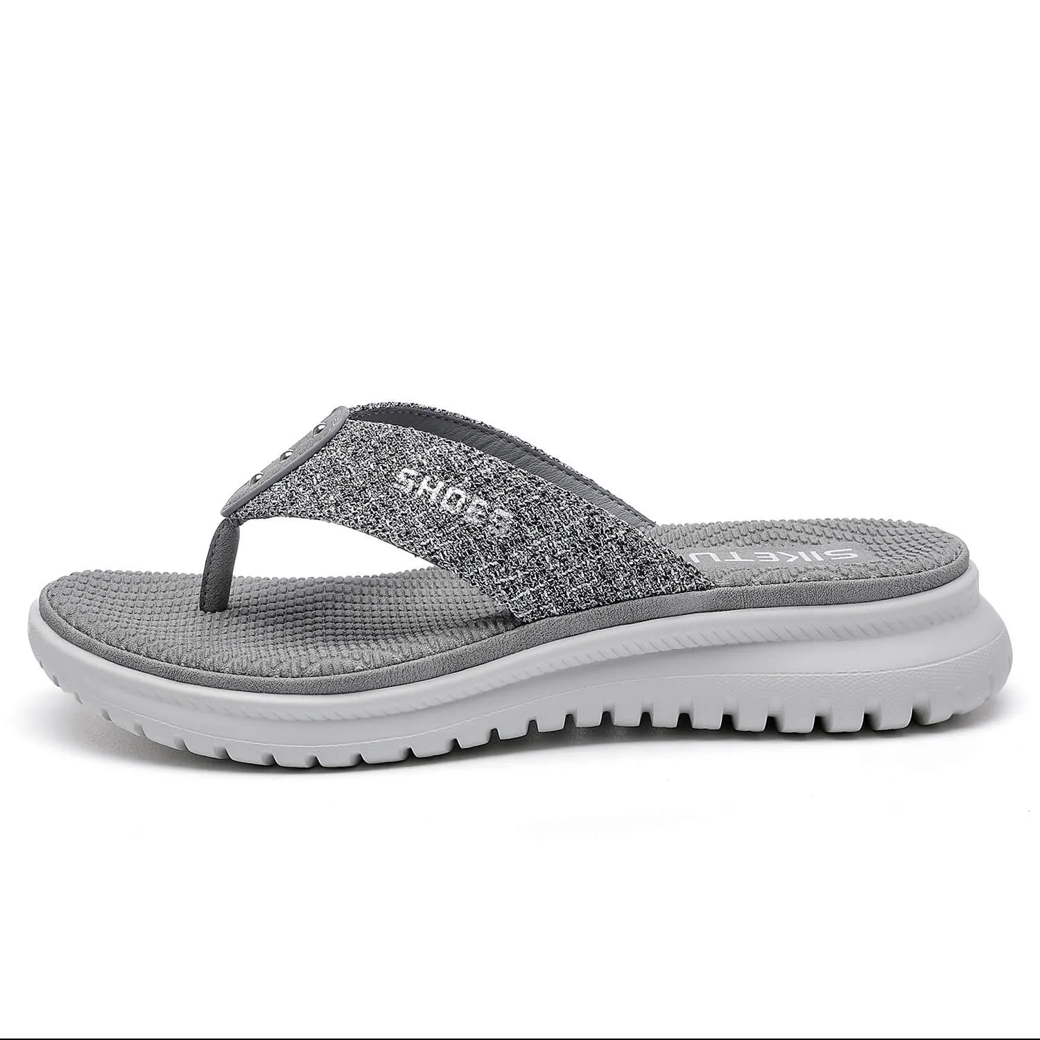 Brinkley Reef T-Strap Flip Flops - Siketu