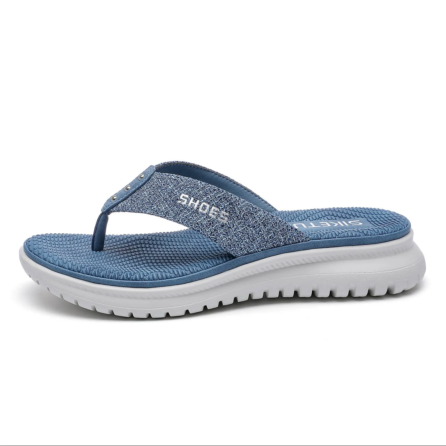 Brinkley Reef T-Strap Flip Flops - Siketu