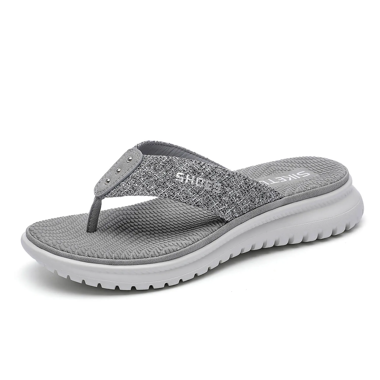 Brinkley Reef T-Strap Flip Flops - Siketu