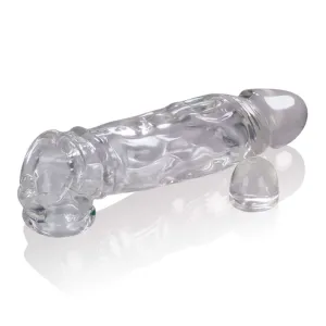 Butch Veiny Cocksheath - Clear: Enhance Your Size and Sensation with Unmatched Comfort
