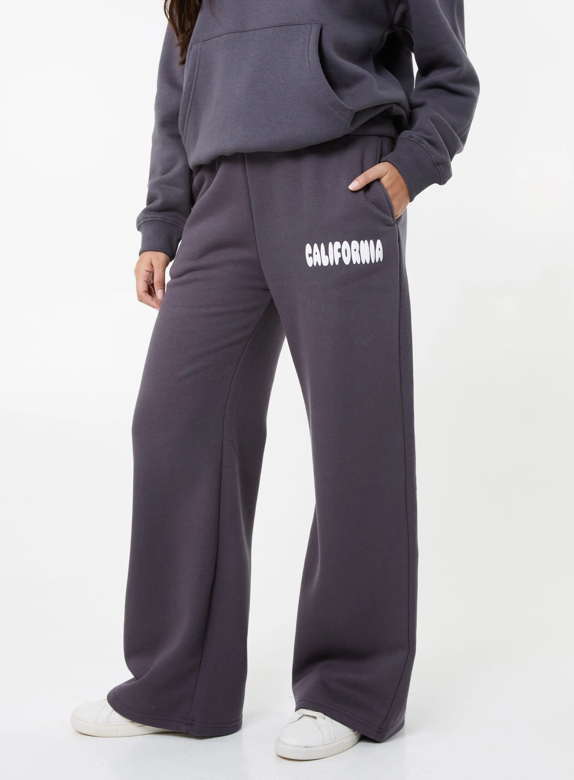 California Wide Leg Joggers