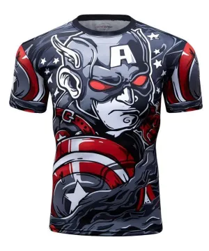 CAPTAIN AMERICA Gym T-Shirt