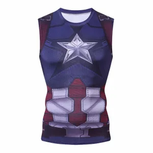 CAPTAIN AMERICA Gym Tank Top