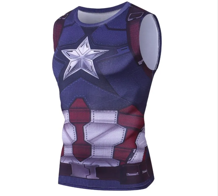 CAPTAIN AMERICA Gym Tank Top