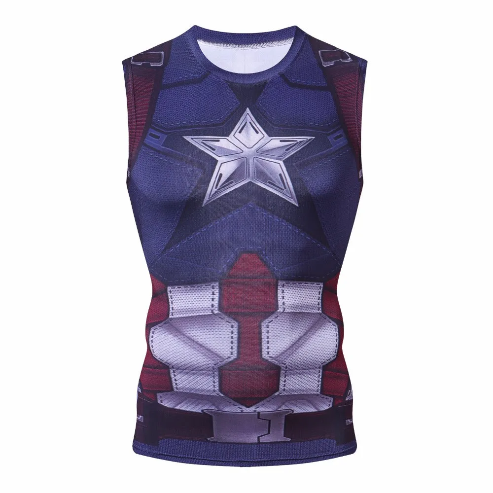CAPTAIN AMERICA Gym Tank Top