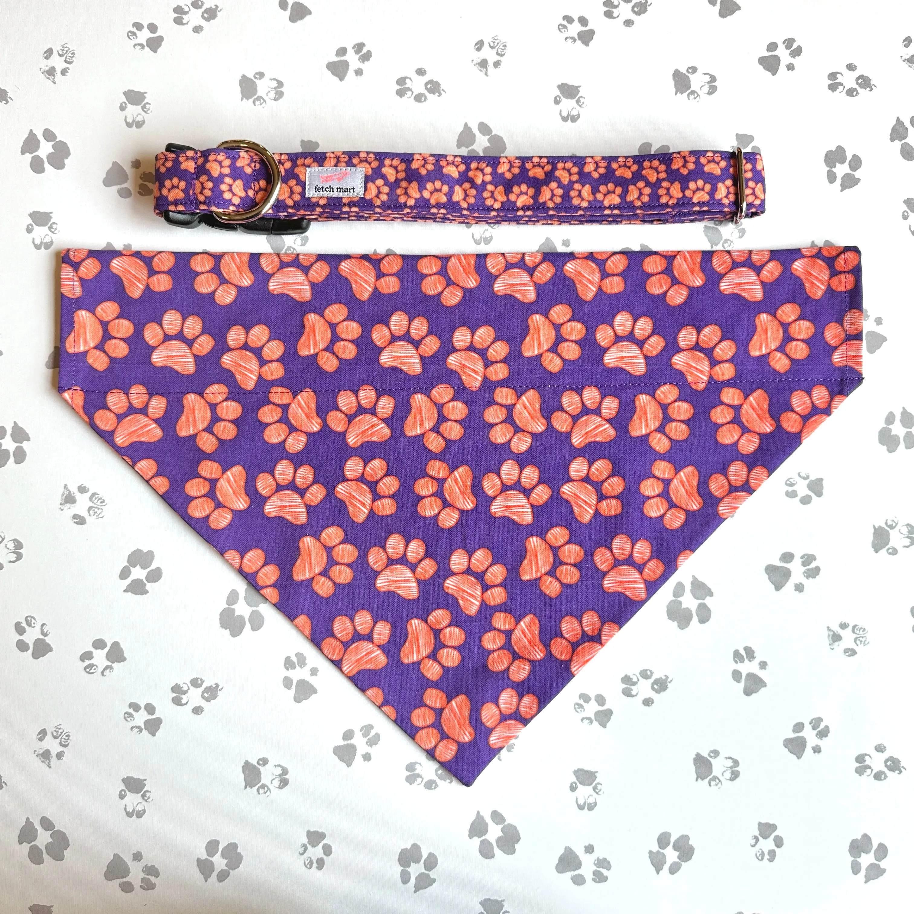 Clemson Paws Collar