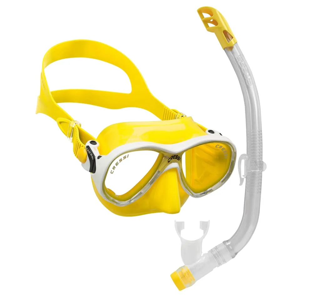 Cressi Marea VIP Jnr Mask and Snorkel Set