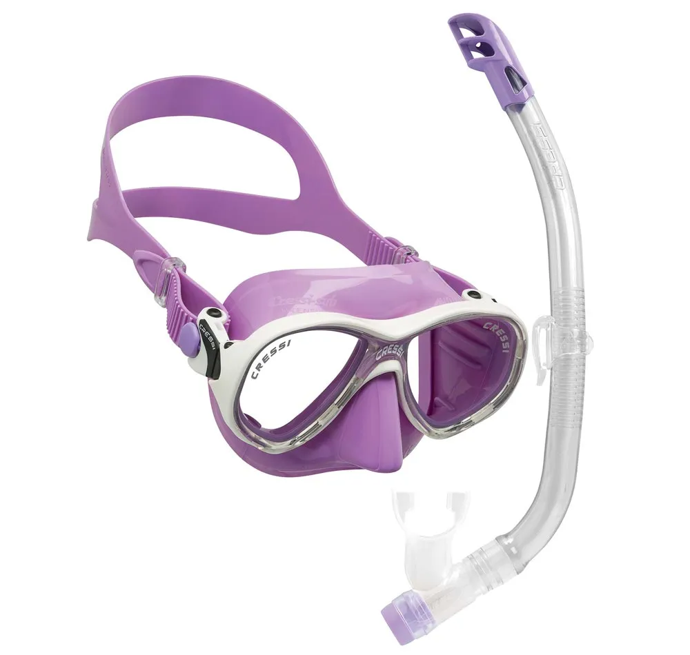 Cressi Marea VIP Jnr Mask and Snorkel Set