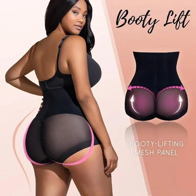 Cross Compression Abs Shaping Pants Women High Waist Panties Slimming Body Shaper Shapewear Knickers Tummy Control Corset Girdle
