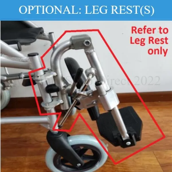 DAYS Swift Self Propelled Wheelchair with Handbrakes