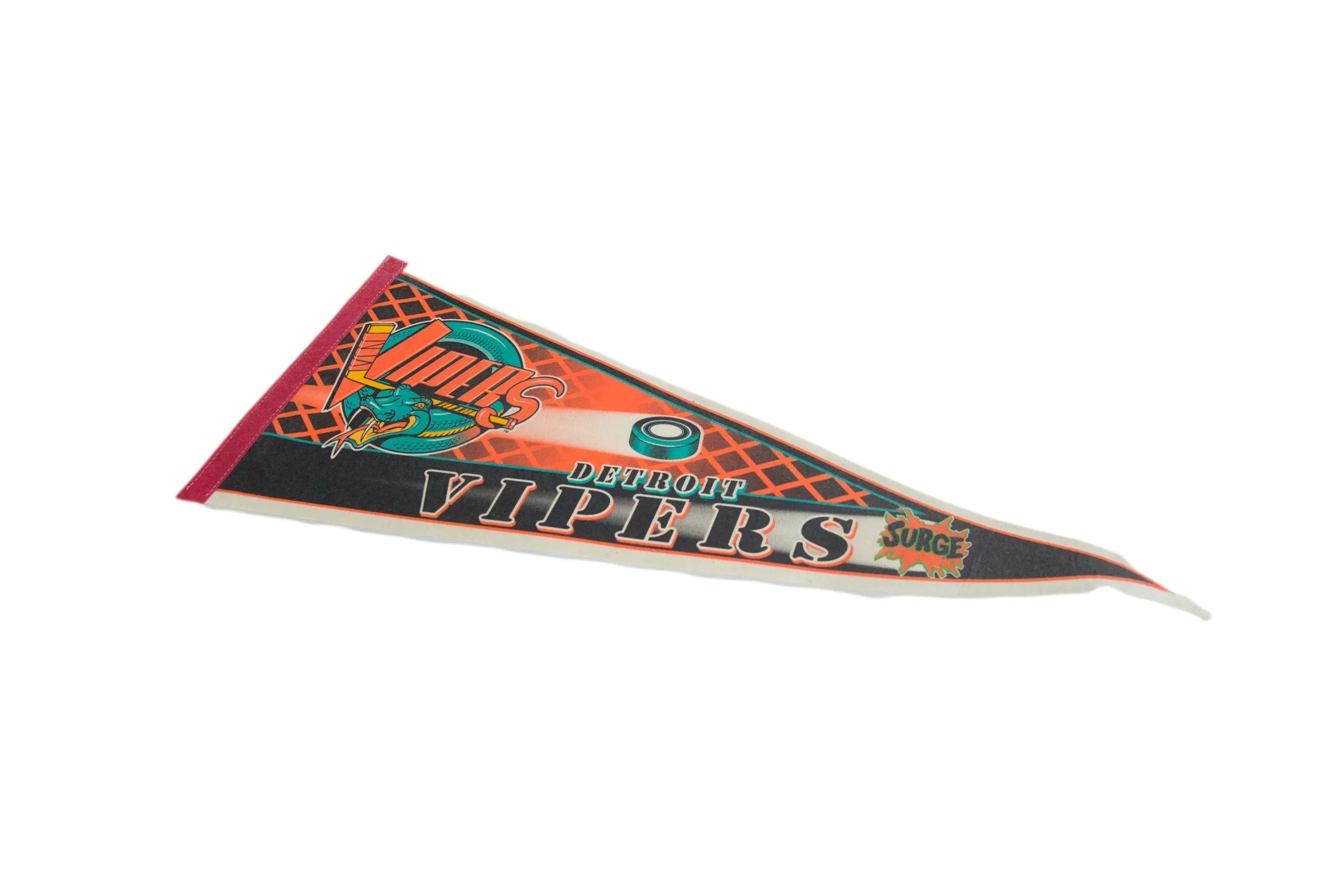 Detroit Vipers Felt Flag Pennant