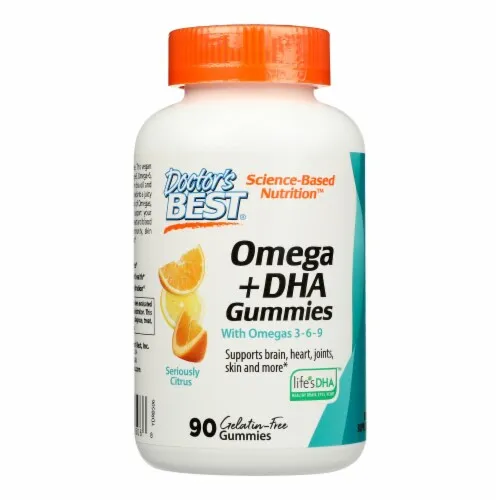 Doctor's Best Omega 3   DHA gums, 90 gums.