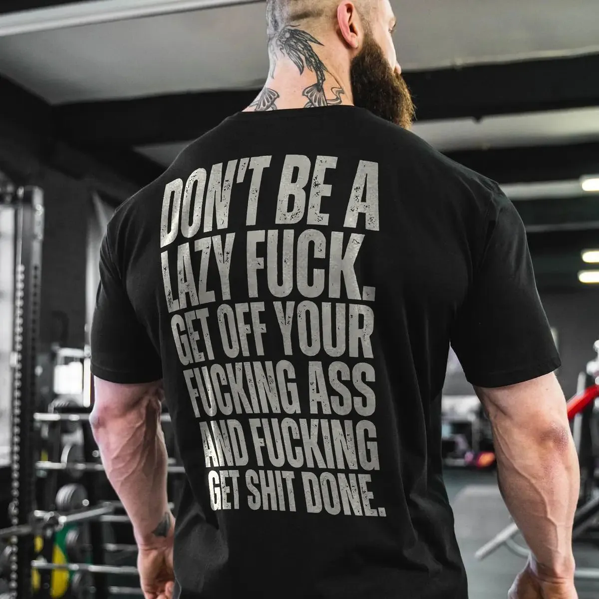 Don't be a lazy fuck Print Men's T-shirt