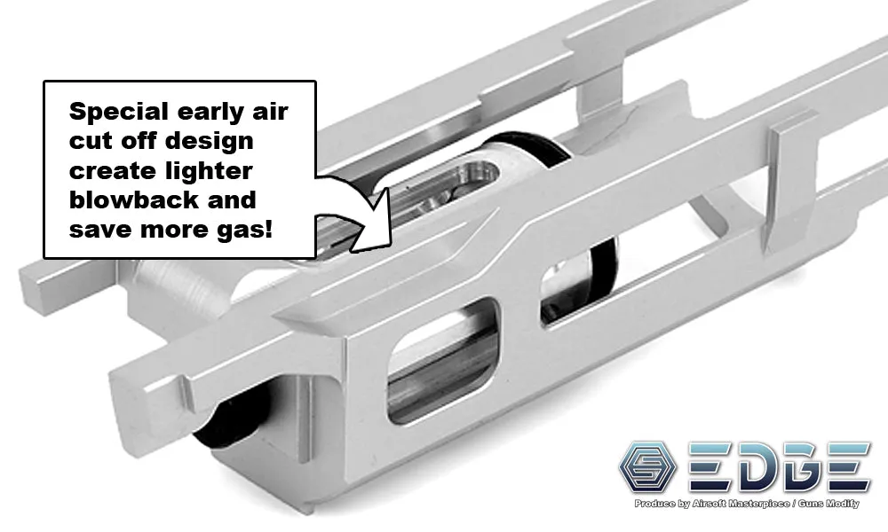 EDGE Custom ULTRA LIGHT Aluminum Blowback Housing for Hi-CAPA/1911 (10 color)
