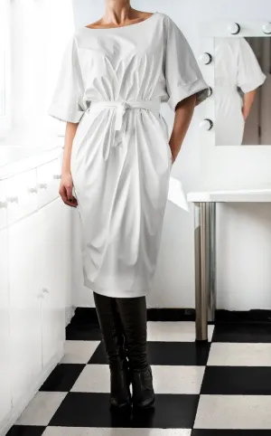 Elegant Dress, Plus Size Dress, Cocktail Dress, Leather Wedding Dress, New Year Cocktail Dress, Minimalist Wedding Dress, Formal Dress