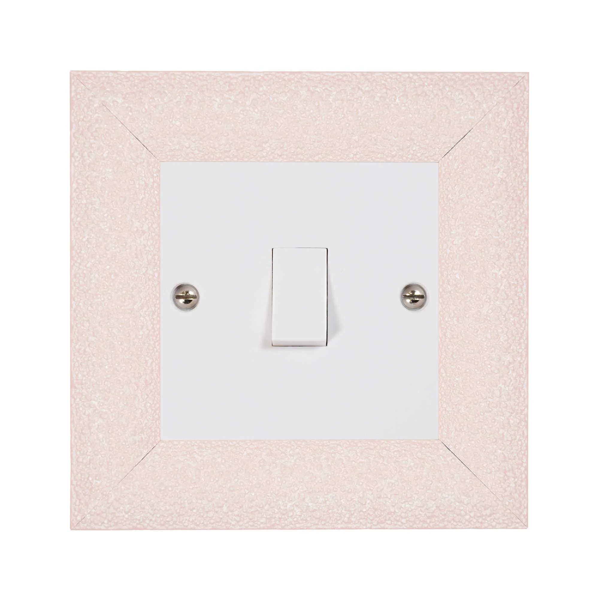 ElekTek Decorative Switch Surround Frame Cover Finger Plate Milano Sparkle