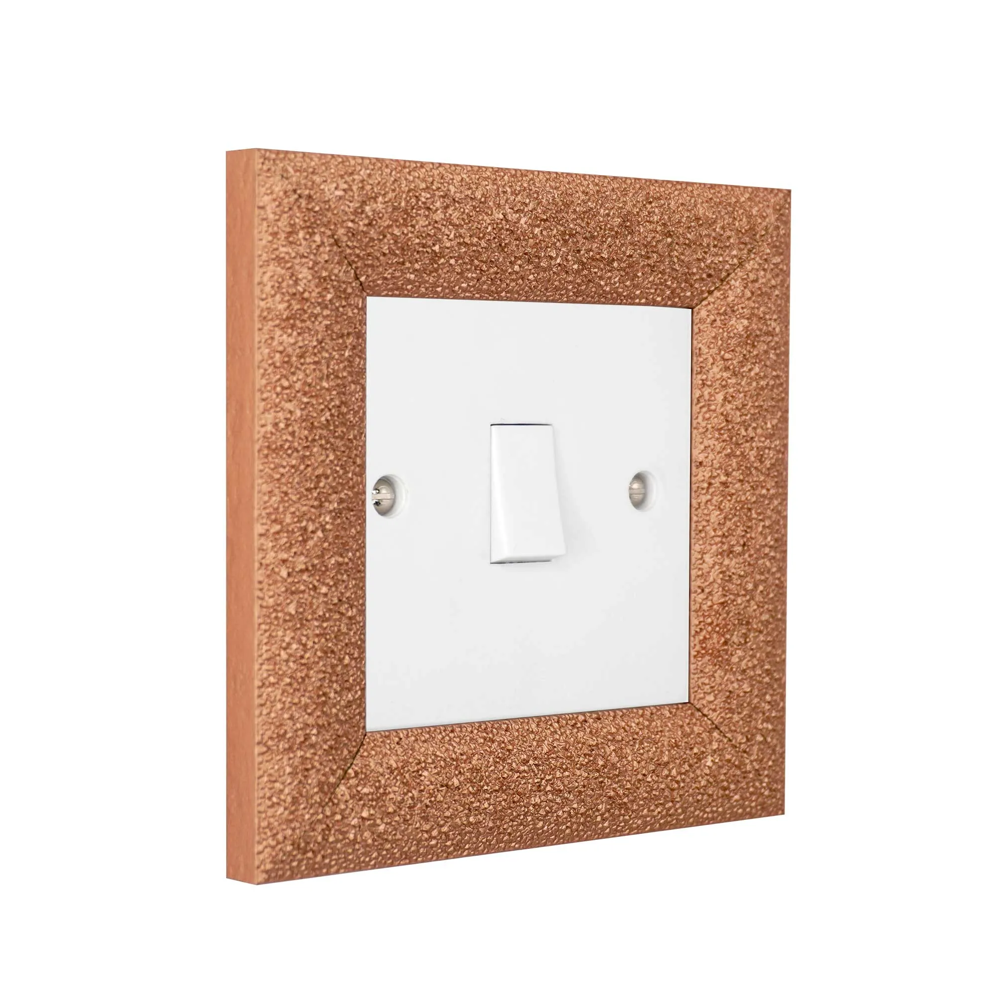ElekTek Decorative Switch Surround Frame Cover Finger Plate Milano Sparkle