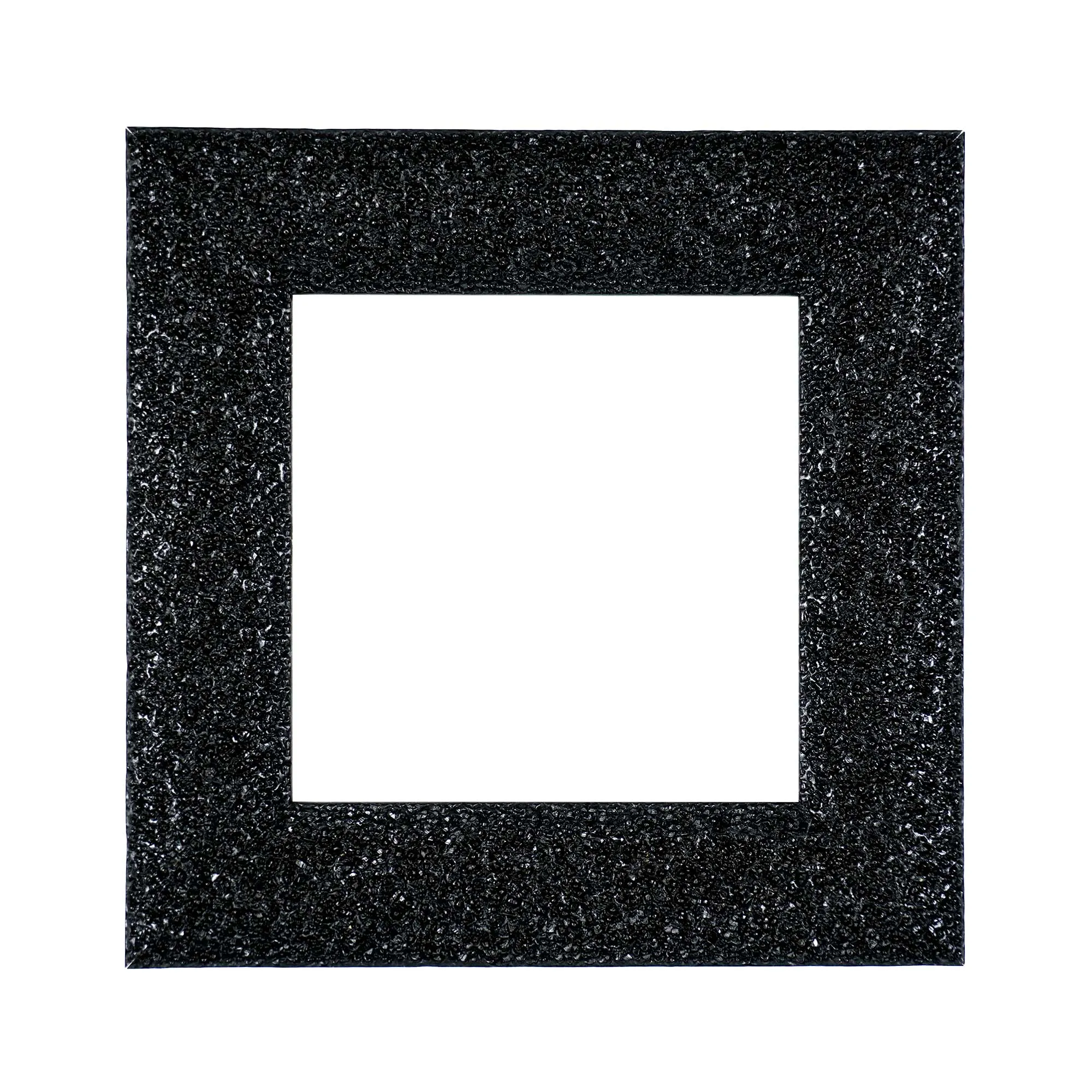 ElekTek Decorative Switch Surround Frame Cover Finger Plate Milano Sparkle