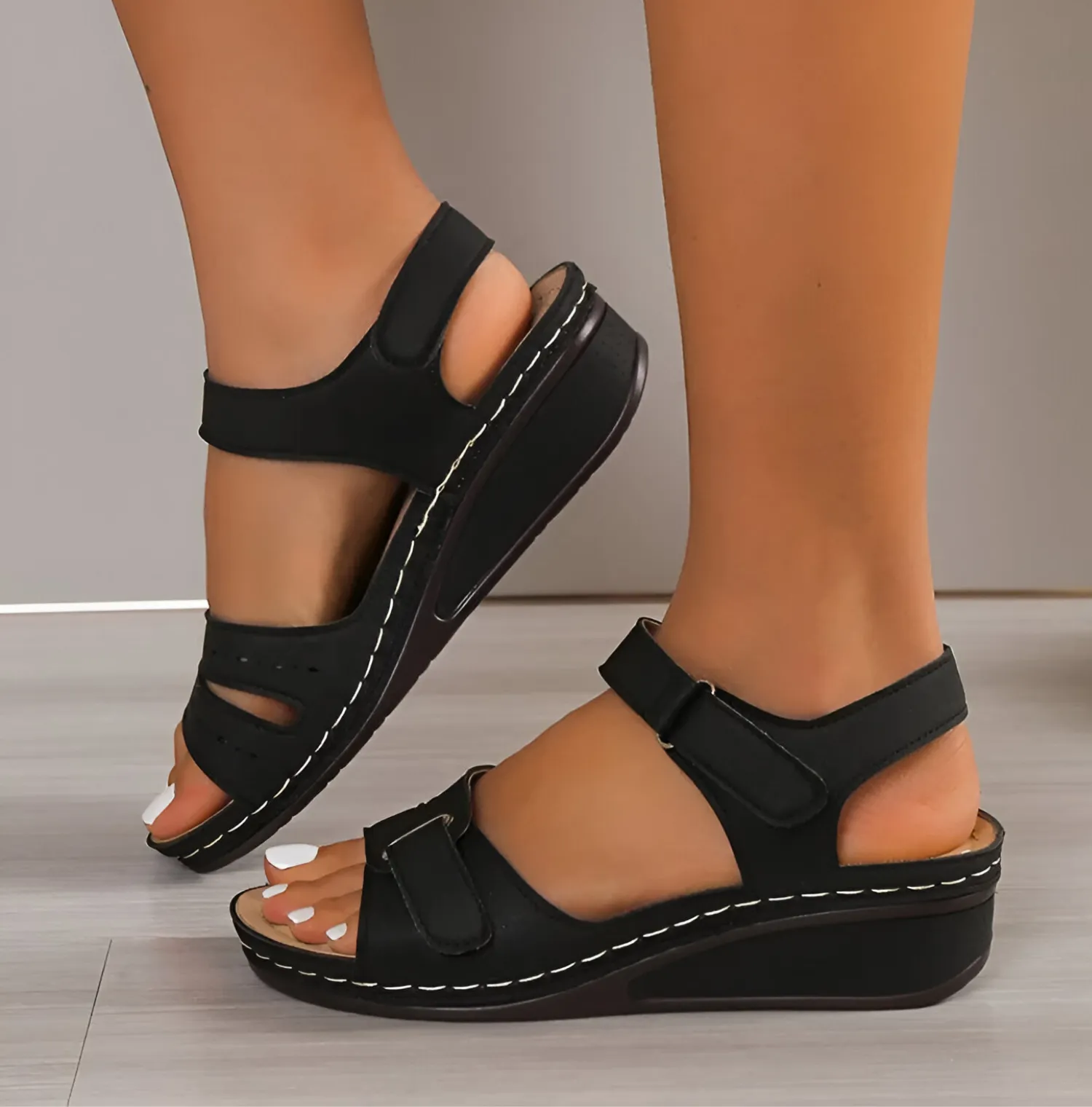 Ellen - Sandales compensées Soft Elegance