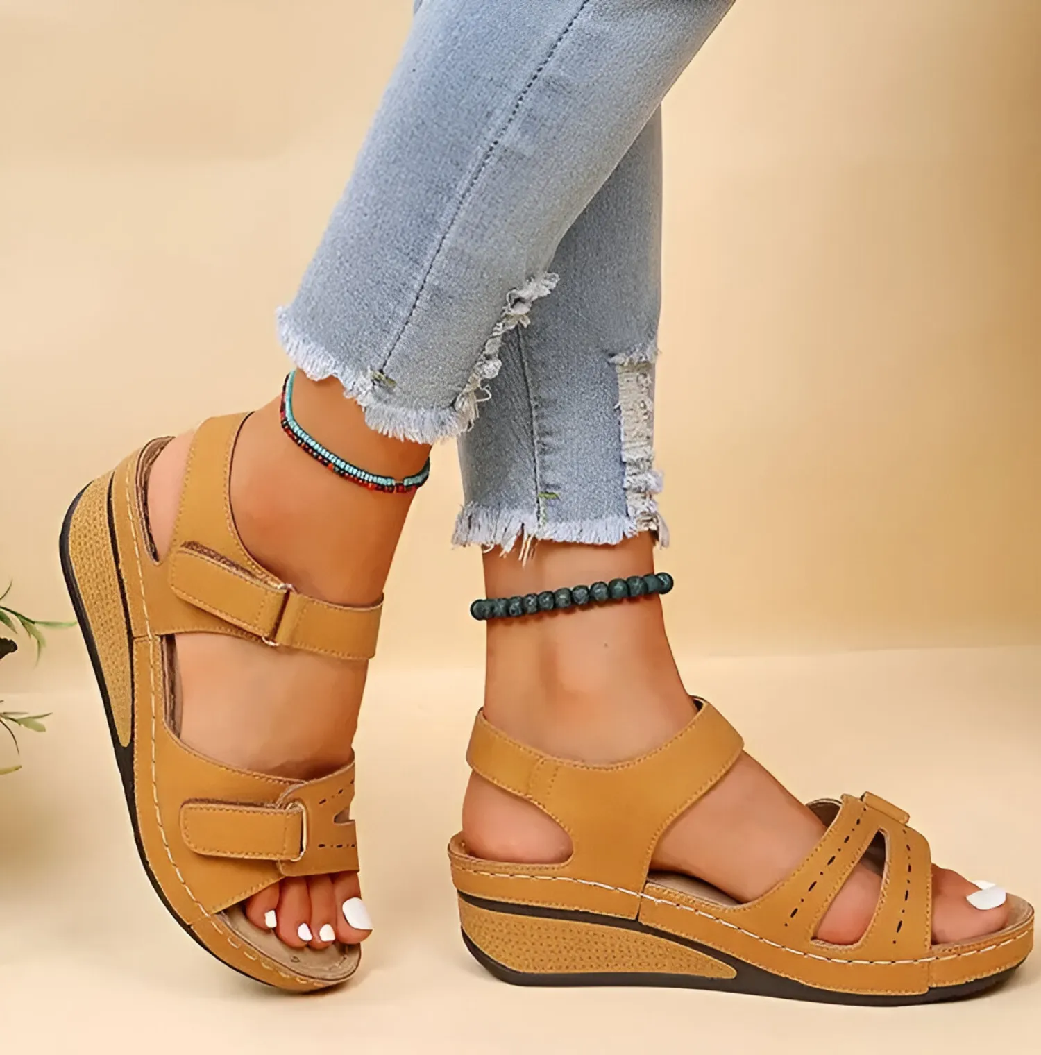 Ellen - Sandales compensées Soft Elegance