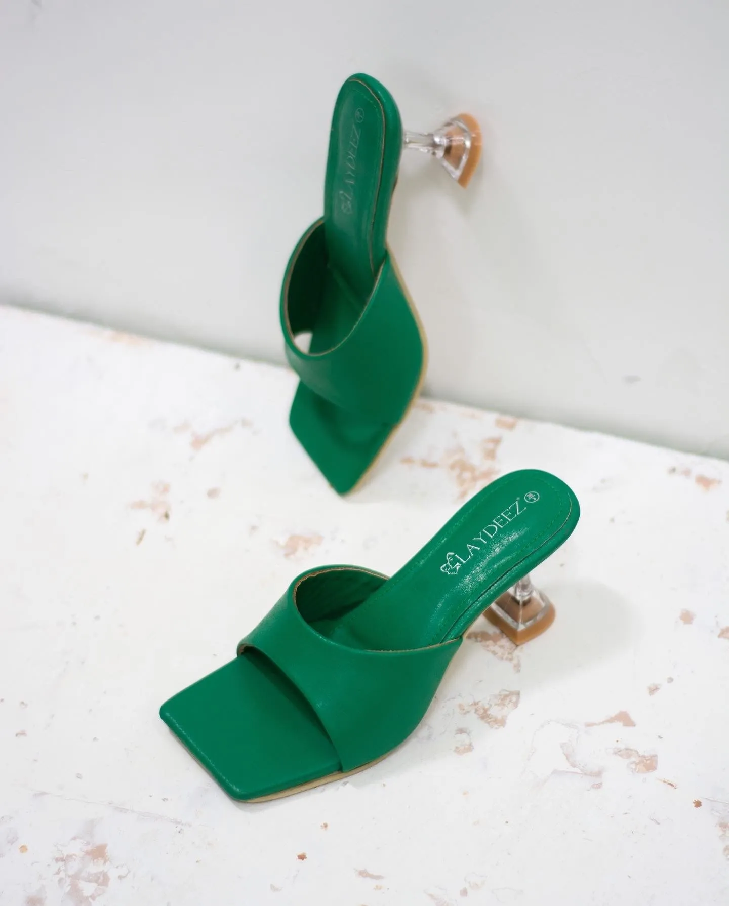 Evie Hourglass Mule Heels