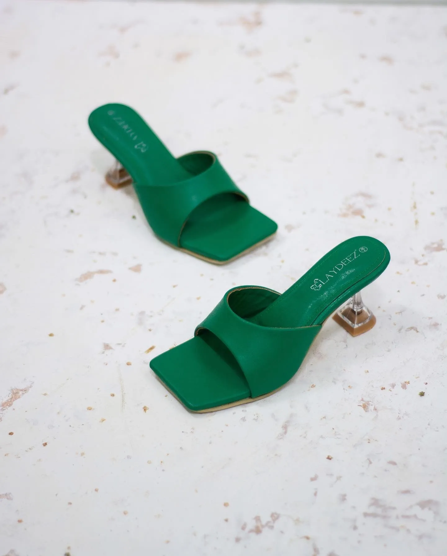 Evie Hourglass Mule Heels