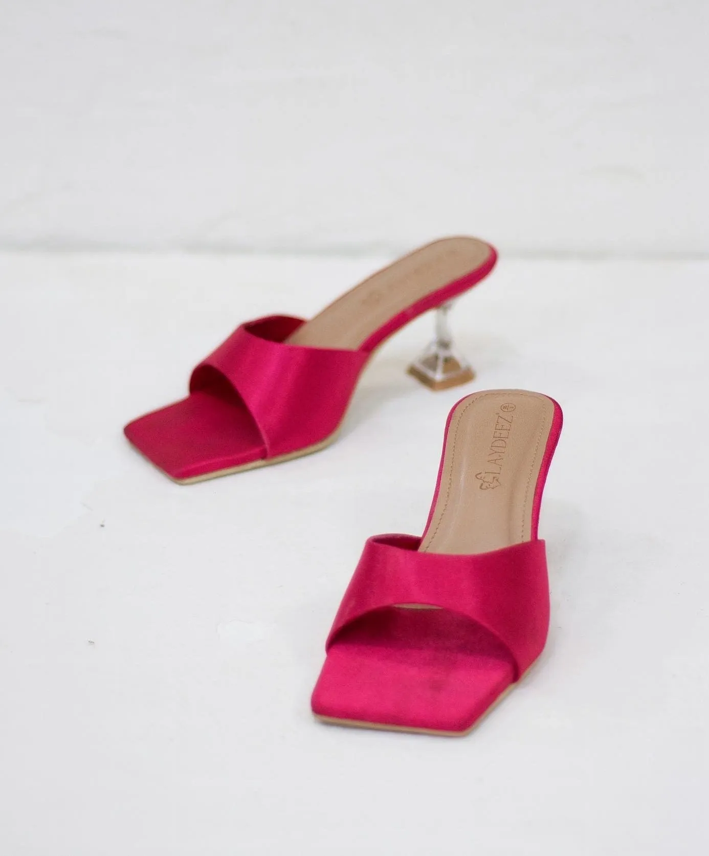 Evie Hourglass Mule Heels