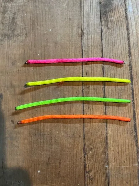 Flat Braided Tree Hanger "Patriotic Primary Colors"