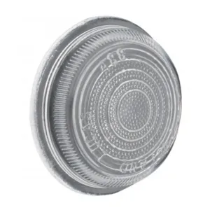 FLAT GLASS INDICATOR LENS, CLEAR